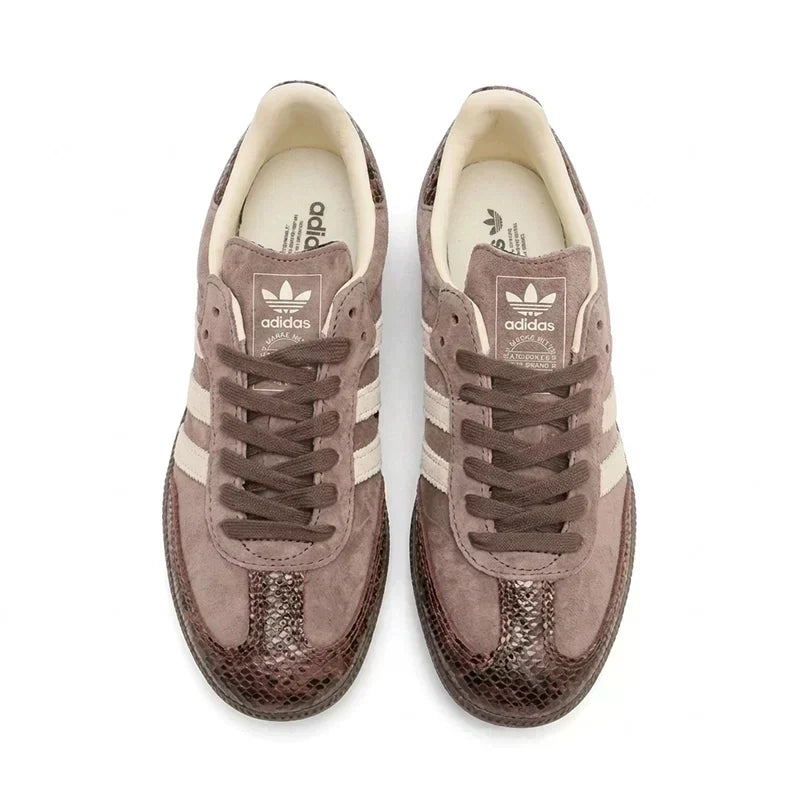 Adidas Samba OG Snake Print Earth Strata – Sneakers
