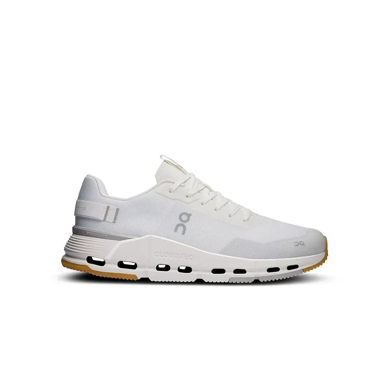 On Running Cloudnova Form 2 Black Ivory | Platform Sneakers - Men's