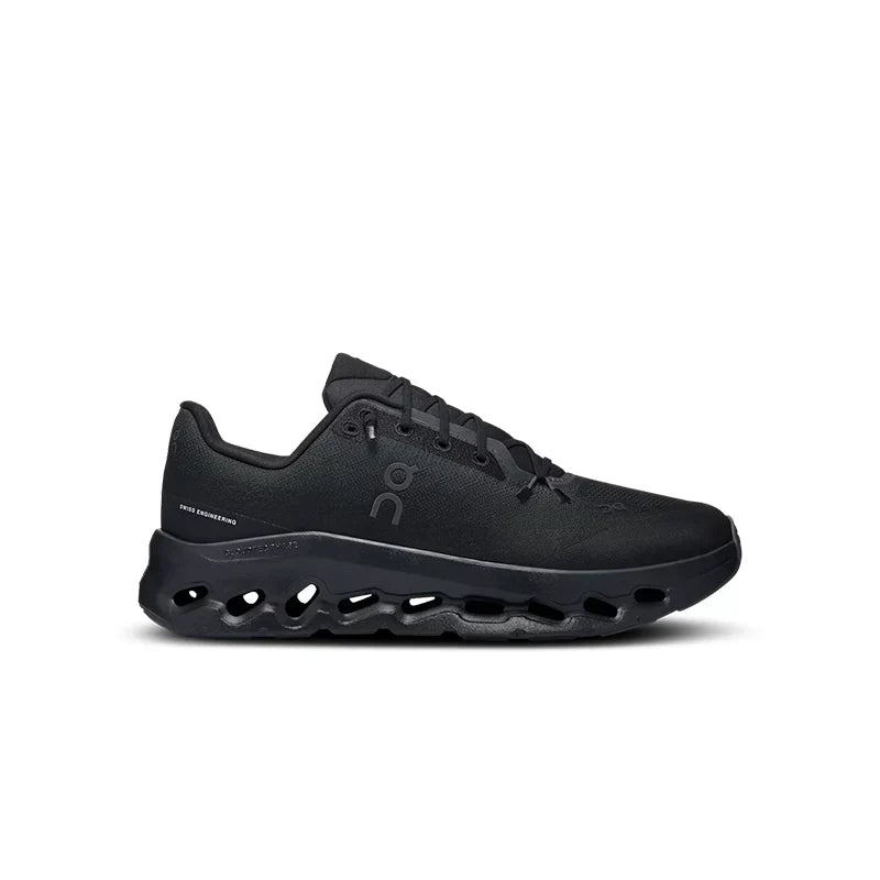 On Cloudtilt Black Ivory | Platform Sneakers - Women's
